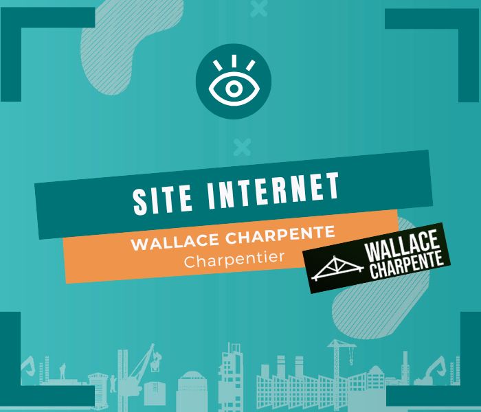 creation site internet wallas charpente