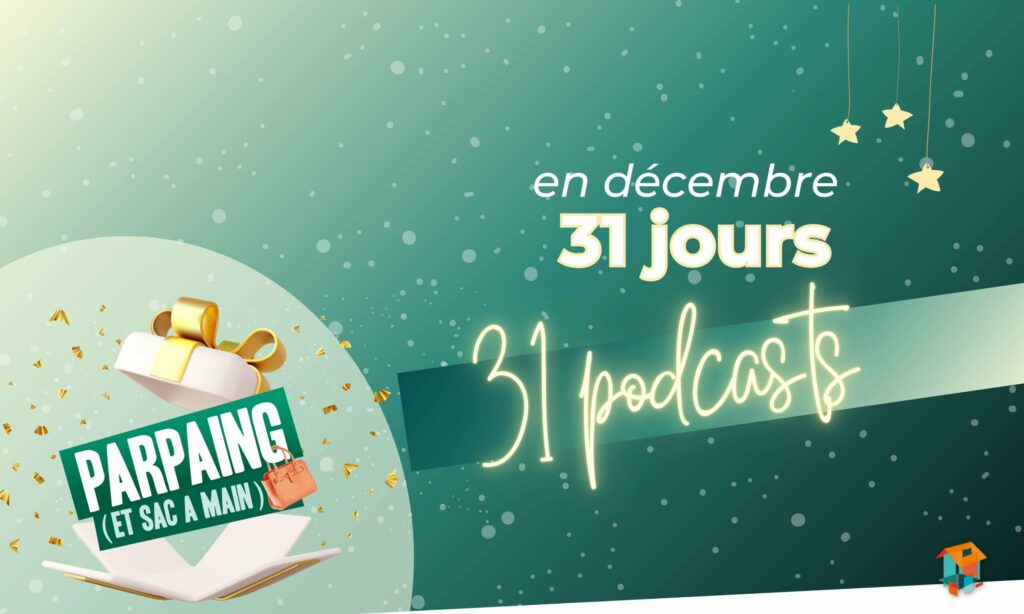 calendrier podcast parpaing et sac à main