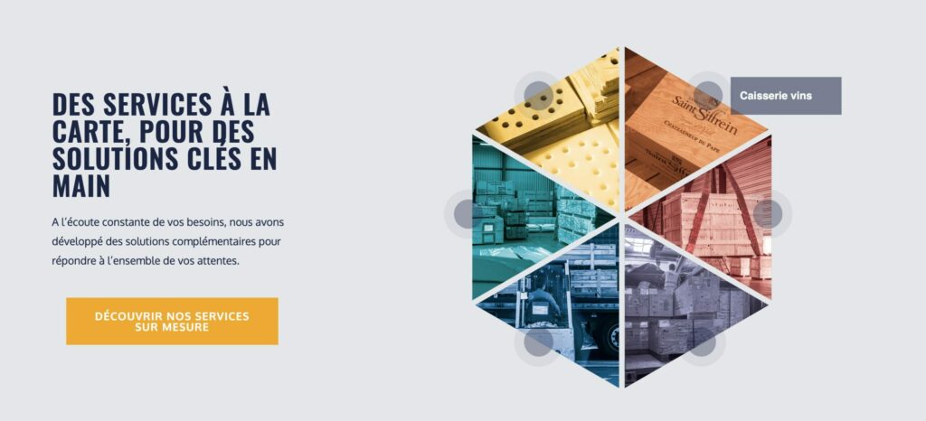 création site internet industriel batiment